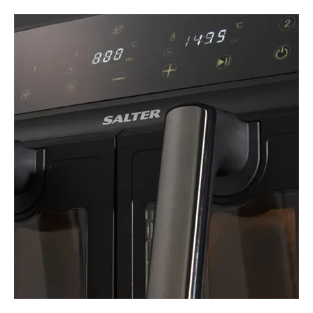 Salter EK5196GW 7.6L DUAL AIR  FRYER - GLASS WINDOW