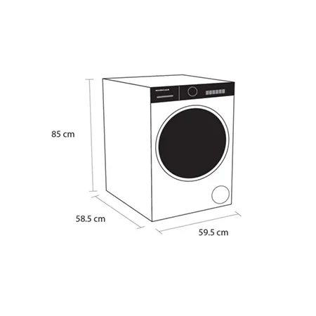 Schonhaus WMSF011014AW 10kg 1400 Spin Washing Machine - White