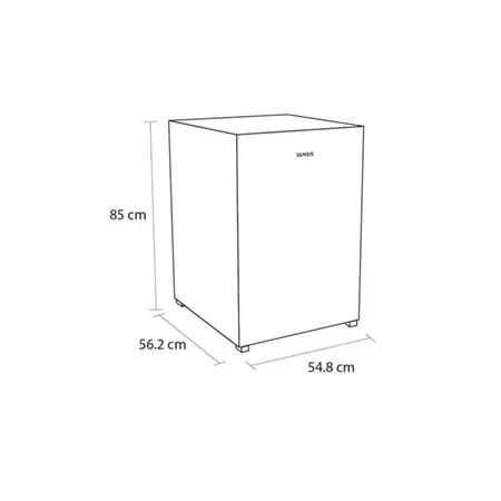 Sensis RFUCF01F54EW 54.8cm Undercounter Fridge - White