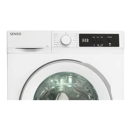 Sensis WMF01814AW 8kg 1400 Spin Washing Machine - White