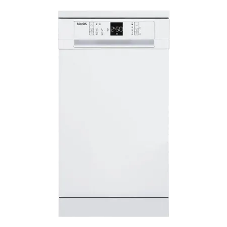 Sensis DWF0110SLEW 10 Place Settings Freestanding Slimline Dishwasher - White