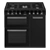 Smeg CX93GMBL 90cm Dual Fuel Range Cooker - Black