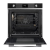 Smeg SFP6101TVN1 60cm Pyrolytic Electric Single Oven Black Glass