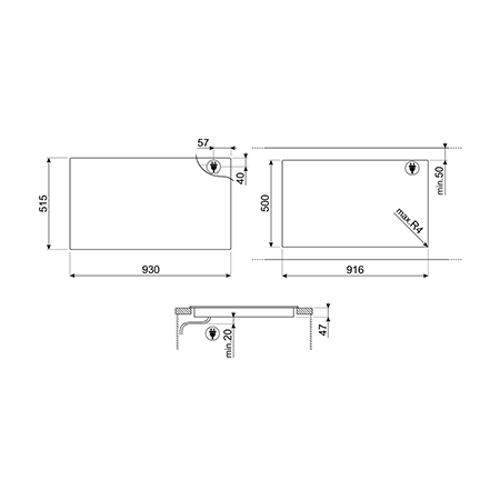 Smeg SIA1963DS Induction Hob