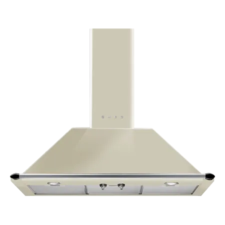 Smeg KT90PE 90cm Victoria Chimney Hood Cream