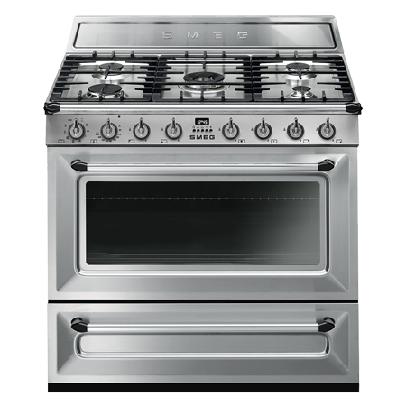 Smeg TR90X9 90cm Dual Fuel Range Cooker