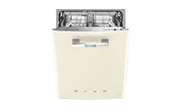 Smeg DIFABCR Built-In 60cm Dishwasher Cream