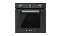 Smeg SF6905NO1 Single Oven in Matt Black