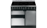 Smeg SY93IBL 90cm Electric Range Cooker with Induction Hob in Black with A/B Energy Rating.Ex-Display Model