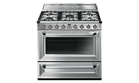 Smeg TR90X9 90cm Dual Fuel Range Cooker