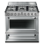 Smeg TR90X9 90cm Dual Fuel Range Cooker