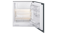 Smeg UKUD7122CSP Under Counter 60cm Refrigerator Ice with Ice Box