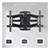 Sylvox S100MCMA0 Outdoor TV Full Motion Wall Mount