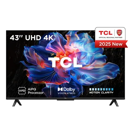 TCL 43V6C-UK 43" 4K Direct LED HDR Google TV