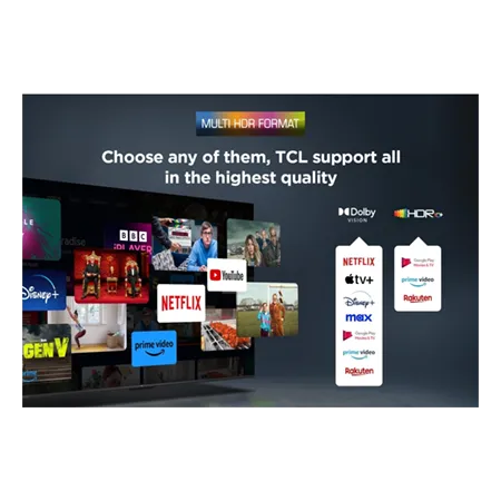 TCL 43V6C-UK 43" 4K Direct LED HDR Google TV