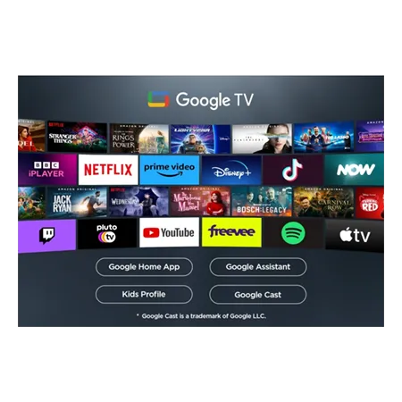 TCL 43V6C-UK 43" 4K Direct LED HDR Google TV