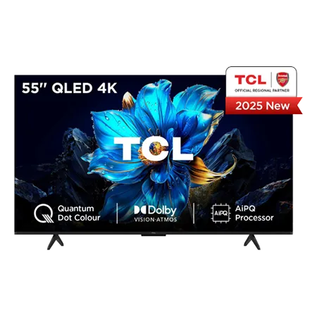 TCL 55P7K-UK 55" 4K QLED Direct LED HDR Google TV