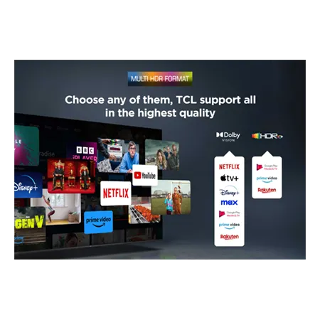 TCL 55P7K-UK 55" 4K QLED Direct LED HDR Google TV