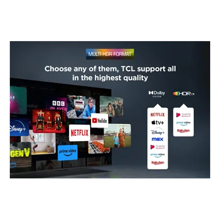 TCL 55V6C-UK 55" 4K Direct LED HDR Google TV