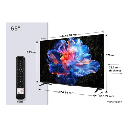 TCL 65V6C-UK 65" 4K Direct LED HDR Google TV