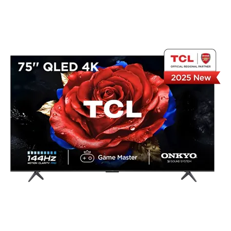 TCL 75T8C-UK 75" 4K QLED HDR Ultra HD Google TV