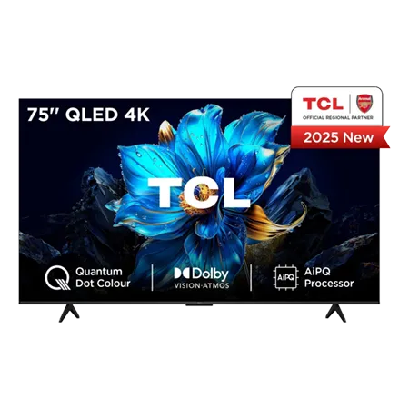 TCL 75P7K-UK 75" 4K QLED Direct LED HDR Google TV