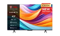 TCL 43C655K 43" 4K HDR Android TV