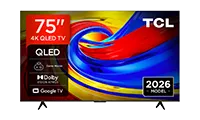 TCL 75P7L-UK 75" 4K HDR QLED Direct LED Google TV