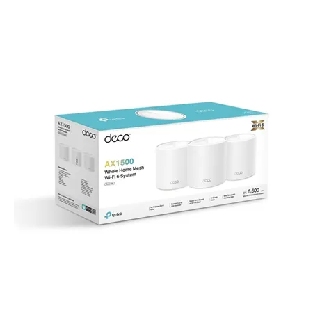 TP-Link DECOX1500 Whole Home Mesh Wi-Fi 6 System 