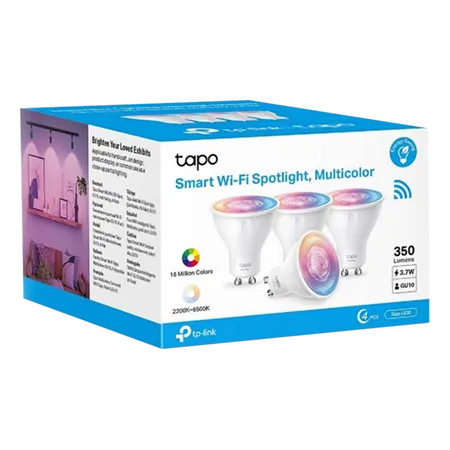 TP-Link TAPOL630 Smart Wi-Fi Spotlight 4 pack in Multi-colour