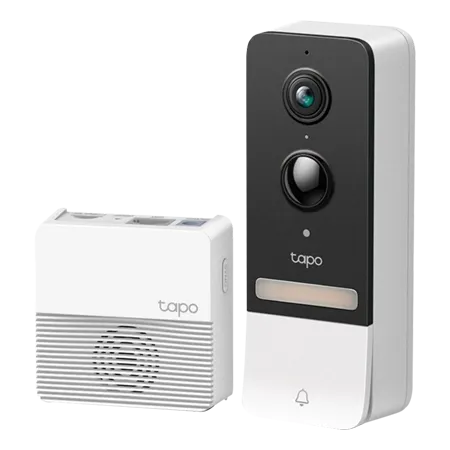 TP-Link TAPOD230S1 Smart Battery Video Doorbell Camera Kit  in White