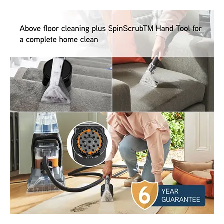 Vax CDCW-SSXA SpinScrub Power Plus - Grey and Navy Blue