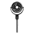 Vybra VS001-OFG Dual Height Tilt & Swing Oscillating Fan - Graphite