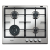 Whirlpool GMA6422IX Gas Hob