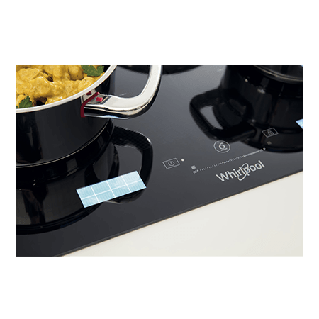 Whirlpool SMP778CNEIXL Induction Hob 8 Zone 75cm - Black