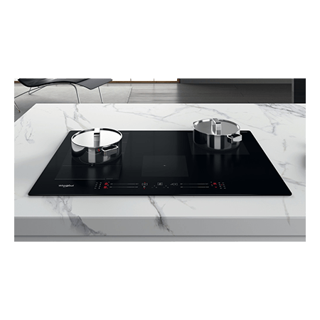 Whirlpool WFS3977NE Induction Hob 4 Zones 75cm - Black