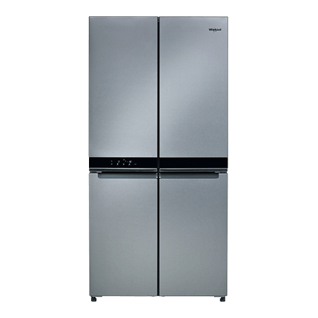 Whirlpool WQ9B1L1 side-by-side american fridge: in Stainless Steel