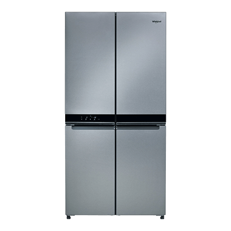 Whirlpool WQ9B1L1 side-by-side american fridge: in Stainless Steel