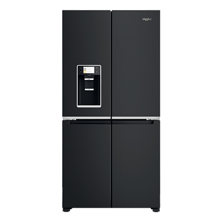 Whirlpool WQ9IFO1BXUK Fridge Freezer - Black Steel