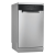 Whirlpool WSFE2B19XUKN Slimline Dishwasher Stainless Steel