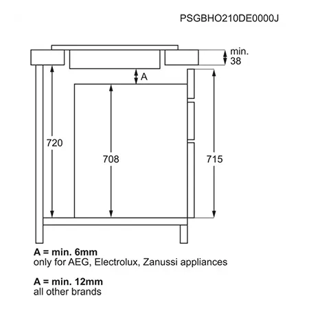 Zanussi ZIFN644K 59cm Induction Hob