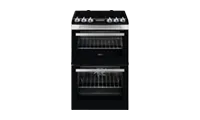 Zanussi ZCV46250XA 55cm Double Oven Electric Cooker with Ceramic Hob - Stainless Steel